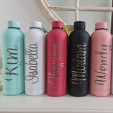 Personalised Drink Bottle – Custom Stainless Steel Design 750 ml